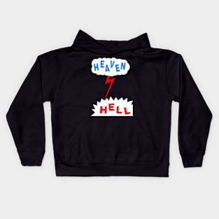 Heaven Hell Kids Hoodie